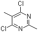 structure of CAS# 1780-33-2, 4,6-Dichloro-2,5-dimethylpyrimidine