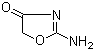 2-氨基-4(5H)-恶唑酮分子结构 (CAS 17816-85-2)