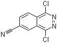 1,4-Dichloro-6-phthalazinecarbonitrile molecular structure (CAS 178308-61-7)