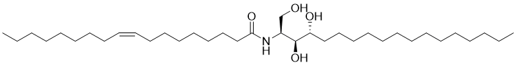 结构式 CAS# 178436-06-1, 神经酰胺 NP