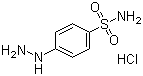 对肼基苯磺酰胺盐酸盐分子结构 (CAS 17852-52-7)
