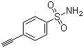 结构式 CAS# 1788-08-5, 4-乙炔基苯磺酰胺; 对乙炔基苯磺酰胺