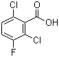 结构式 CAS# 178813-78-0, 2,6-二氯-3-氟苯甲酸