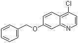 结构式 CAS# 178984-56-0, 7-(苄氧基)-4-氯喹啉