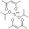 structure of CAS# 17927-72-9, Titanium diisopropoxide bis(acetylacetonate);Titanium diisopropoxide bis(2,4-pentanedionate)