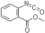 structure of CAS# 1793-07-3, 2-(Methoxycarbonyl)phenyl isocyanate;2-Isocyanatobenzoic acid methyl ester
