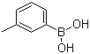 structure of CAS# 17933-03-8, 3-Tolylboronic acid;3-Methylphenylboronic acid