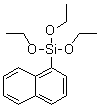structure of CAS# 17938-06-6, 1-(Triethoxysilyl)naphthalene