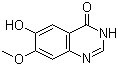 structure of CAS# 179688-52-9, 6-Hydroxy-7-methoxy-3,4-dihydroquinazolin-4-one;6-Hydroxy-7-methoxy-3H-quinazolin-4-one