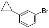 结构式 CAS# 1798-85-2, 1-溴-3-环丙烷基苯; 间溴苯基环丙烷