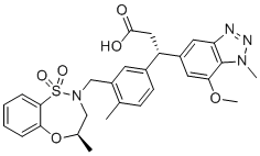 结构式 CAS# 1799974-70-1, KI696