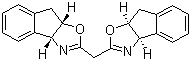 structure of CAS# 180186-94-1, (3aR,3'aR,8aS,8'aS)-2,2'-Methylenebis[3a,8a-dihydro-8H-indeno[1,2-d]oxazole]