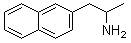 alpha-甲基-2-萘乙胺分子结构 (CAS 18085-03-5)