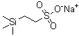 structure of CAS# 18143-40-3, Sodium 2-(trimethylsilyl)ethanesulfonate;2-(Trimethylsilyl)ethanesulfonic acid sodium salt
