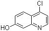 结构式 CAS# 181950-57-2, 4-氯-7-羟基喹啉