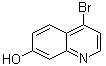 结构式 CAS# 181950-60-7, 4-溴-7-羟基喹啉