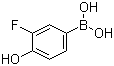 structure of CAS# 182344-14-5, 3-Fluoro-4-hydroxyphenylboronic acid;(3-Fluoro-4-hydroxyphenyl)boronic acid