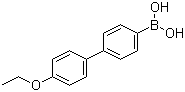 structure of CAS# 182344-29-2, 4-Ethoxybiphenyl-4'-boronic acid