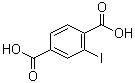 结构式 CAS# 1829-22-7, 2-碘-1,4-苯二甲酸