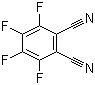 structure of CAS# 1835-65-0, 3,4,5,6-Tetrafluorophthalonitrile;3,4,5,6-Tetrafluorobenzene-1,2-dicarbonitrile