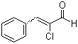 structure of CAS# 18365-42-9, alpha-Chlorocinnamaldehyde