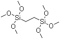 结构式 CAS# 18406-41-2, 1,2-双三甲氧基硅基乙烷