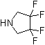 结构式 CAS# 1841-00-5, 3,3,4,4-四氟吡咯烷
