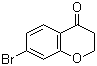 structure of CAS# 18442-22-3, 7-Bromochroman-4-one;7-Bromo-2,3-dihydro-4H-1-benzopyran-4-one