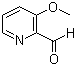 结构式 CAS# 1849-53-2, 3-甲氧基吡啶-2-甲醛