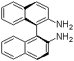 structure of CAS# 18531-95-8, (S)-(-)-2,2'-Diamino-1,1'-binaphthalene;(S)-(-)-1,1'-Binaphthyl-2,2'-diamine; (S)-(-)-1,1'-Bi(2-naphthylamine)