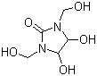 1,3-Dihydroxymethyl-4,5-dihydroxyimidazol-2-one molecular structure (CAS 1854-26-8)