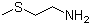 structure of CAS# 18542-42-2, 2-Aminoethyl methyl sulfide;[2-(Methylthio)ethyl]amine