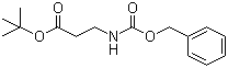结构式 CAS# 18605-26-0, N-Cbz-beta-丙氨酸叔丁酯; N-苄氧羰基-beta-丙氨酸叔丁酯