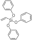 结构式 CAS# 18666-65-4, 三苯氧基乙烯基硅烷
