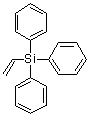 乙烯基三苯基硅烷分子结构 (CAS 18666-68-7)