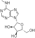 structure of CAS# 1867-73-8, N6-Methyladenosine