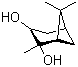 结构式 CAS# 18680-27-8, (1S,2S,3R,5S)-(+)-2,3-蒎烷二醇; (1S-(1alpha,2alpha,3alpha,5alpha))-2,6,6-三甲基双环[3.3.1]庚烷-2,3-二醇