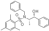 structure of CAS# 187324-63-6, (1R,2S)-2-(N-Benzyl-N-mesitylenesulfonyl)amino-1-phenyl-1-propanol
