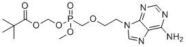 Mono-POM Methyl Adefovir molecular structure (CAS 1875153-79-9)
