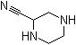 2-哌嗪甲腈分子结构 (CAS 187589-36-2)