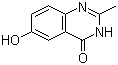 结构式 CAS# 1882-77-5, 6-羟基-2-甲基喹唑啉-4(3H)-酮
