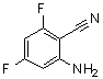 结构式 CAS# 190011-84-8, 2-氨基-4,6-二氟苯甲腈