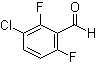 结构式 CAS# 190011-87-1, 3-氯-2,6-二氟苯甲醛