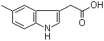 structure of CAS# 1912-47-6, 5-Methylindole-3-acetic acid