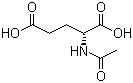 structure of CAS# 19146-55-5, N-Acetyl-D-glutamic acid