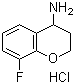 结构式 CAS# 191608-18-1, 8-氟-3,4-二氢-2H-1-苯并吡喃-4-胺盐酸盐