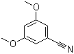 structure of CAS# 19179-31-8, 3,5-Dimethoxybenzonitrile