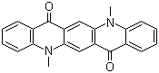 N,N'-二甲基喹吖啶酮分子结构 (CAS 19205-19-7)
