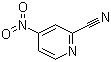 结构式 CAS# 19235-88-2, 2-氰基-4-硝基吡啶