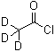 结构式 CAS# 19259-90-6, 三氘代乙酰氯; 乙酰氯-d<sub>3</sub>